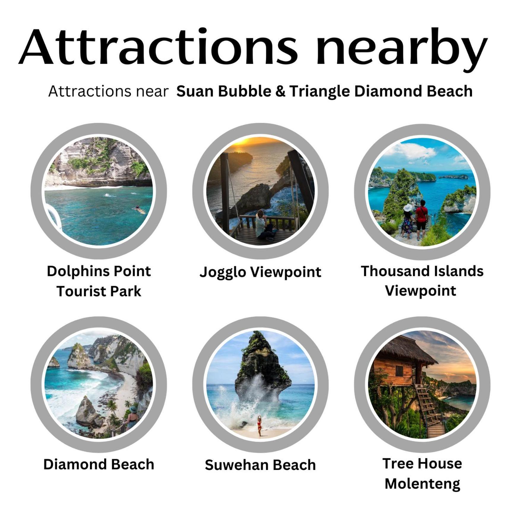 Suan Bubble & Triangle Diamond Beach Pelilit Exterior foto